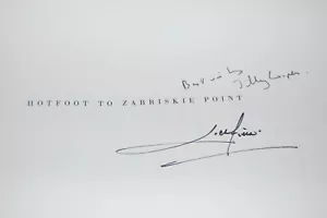 Hotfoot To Zabriskie Point - 1st ed - 1985 - SIGNED BY BOTH - Cooper & Lichfield - Picture 1 of 10