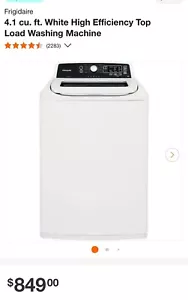 FRIGIDAIRE FFTW4120SW Washer PARTS: Transmission, Motor, Wiring, Switch, Pump… - Picture 1 of 3