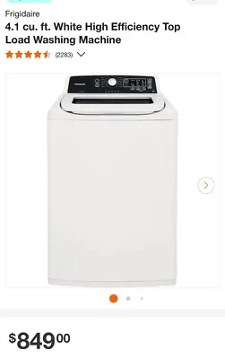 FRIGIDAIRE FFTW4120SW Washer PARTS: Transmission, Motor, Wiring, Switch, Pump… - Image 1 of 3