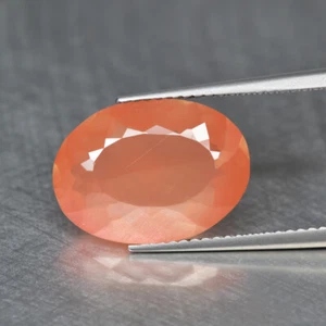4.93Ct World class Quality 100% Natural Orange Red Andesine _ Brazil - Picture 1 of 1