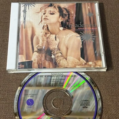 MADONNA Like A Virgin & Other Big Hits JAPAN 4-track 5" MAXI CD WPCP-3437 1A1 TO - Image 1 of 4