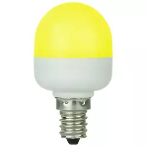 Sunlite LED .5 Watt Yellow T10 Tubular Indicator Light Bulb - Picture 1 of 1