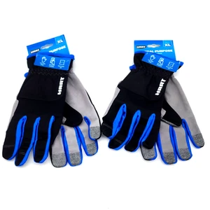 2 Pairs XL HART General Purpose Work Glove Touchscreen Compatible Comfort Fit - Picture 1 of 6