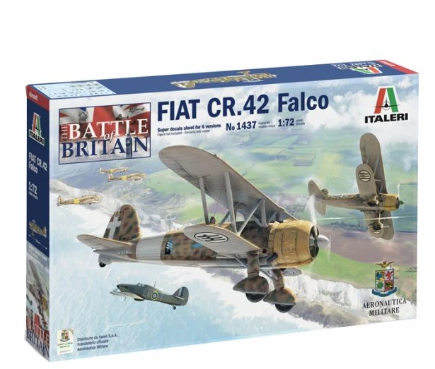 KIT SCALA 1/72 ITALERI COD. 1437 FIAT CR.32 FALCO - Immagine 1 di 1