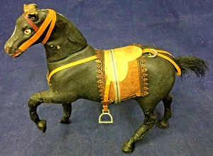 Contenedor de caramelos caballo negro Alemania años 20 muy buen estado antiguo (scc160) - Imagen 1 de 8