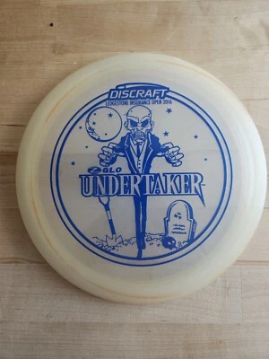 Used Discraft 2016 LEDGESTONE glo Z UNDERTAKER washed ink RARE 175g NO DINGS - Image 1 of 4