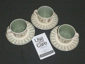 Casa y hierbas para pájaros PFALTZGRAFF Portfolio NATUREWOOD - Juego de tazas y platillos de (3) - Imagen 1 de 3