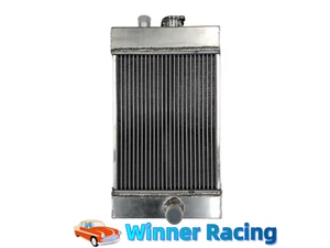 Custom aluminum Radiator Fiat 600D Fićo Fića Fikjo Zastava 750 Without Brackets - Picture 1 of 9