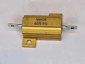 10pcs WH25 68R Aluminium Housed Wirewound Resistor 68Ω 25W 5% - Picture 1 of 1