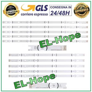 KIT 10 BARRE STRIP LED PER TV LG 50" AGF78401301 / AGF78401401 / AGF78401501 - Foto 1 di 1