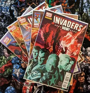 INVADERS NOW #1 #2 #3 #4 #5 COMPLETE 2010 ALEX ROSS MARVEL COMICS (11M23) - Picture 1 of 6