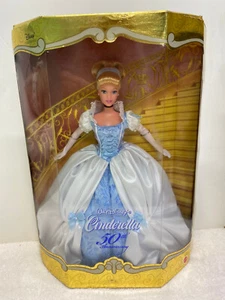 Walt Disney's Cinderella 50th Anniversary Doll 1999 Mattel 26291 - Picture 1 of 5
