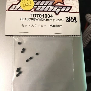 TEAM DURANGO TD701004 SETSCREW M3X3MM (10PCS) ** FAST Shipping ** - Picture 1 of 2