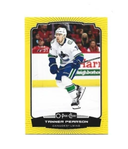 2022-23 OPC Yellow Border #159 Tanner Pearson (Vancouver Canucks) - Picture 1 of 1