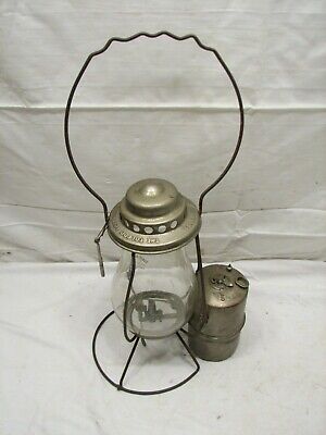 Rare Antique Toledo Acetylene Co Carbide Mining Lamp Cage Lantern Light  • 386.47$
