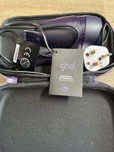 Ghd Flight Travel Hairdryer with case.