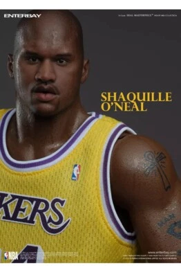 ENTERBAY NBA 1/6º (Exclusivo NTWRK - Limitado 300 peças) LA Lakers Shaq O’Neil - Imagem 1 de 4