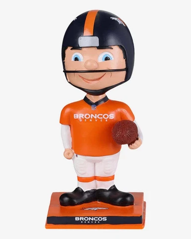 Denver Broncos Retro Vintage Bobblehead NFL Football Cover
