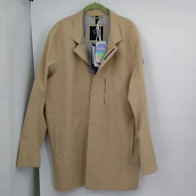 Abrigo Alpha Tauri Beige Para Hombre XL Impermeable Embalable ATA Okanu V2 Foto 1 de 4