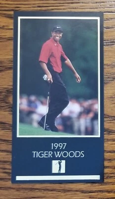 1998 Tiger Woods Rookie Gold Foil Set Champions of Golf The Masters Collection - Image 1 of 4
