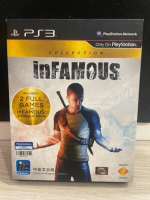 Infamous Collection (PS3) Asia English USED [Infamous 2 NEW] - Image 1 of 4