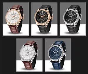 2021 PAGANI DESIGN Luxury Quartz Watch for Men Wrist Watch Leather Japan VH65 - Picture 1 of 17