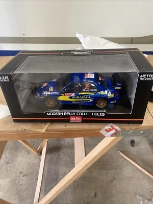 1/18 Subaru Impreza WRC07  RT Norway Rally Italy Sardegna 2008 Ostberg 4397 - Image 1 of 4