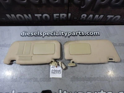 Subaru Forester Wagon 2005 2006 2,5 L automático OEM interior parasoles (bronceado) Foto 1 de 4