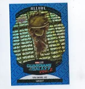 Marvel Allure 2022 Blue Line paralelo 57 Groot 18/35 - Imagen 1 de 1