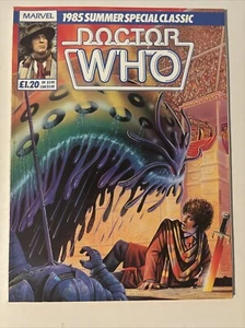 DOCTOR WHO SUMMER SPECIAL CLASSIC 1985, THE IRON LEGION - IN COLOUR, MARVEL - Picture 1 of 3