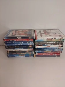 LOT OF 22 DISNEY KIDS DVD ASSORTED MOVIES FROZEN NEMO CARS TOY STORY 3 - Picture 1 of 6