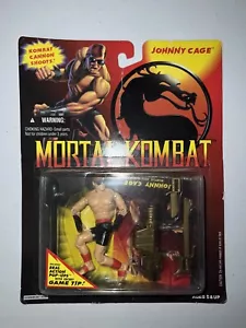 Mortal Kombat Modellino Johnny Cage Special Movie Edition 1994 su carta - Foto 1 di 3
