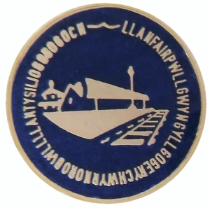 Llanfairpwllgwyngyllgogerychwyrndrobwllllantysilogogogoch Station Pin Badge - Picture 1 of 3