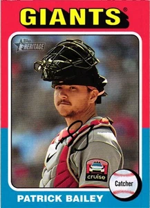 2024 Topps Heritage #403 Patrick Bailey - Picture 1 of 2
