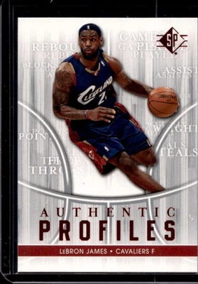 2008-09 SP Authentic LeBron James Profiles #AP-24 Cavaliers - Image 1 of 2