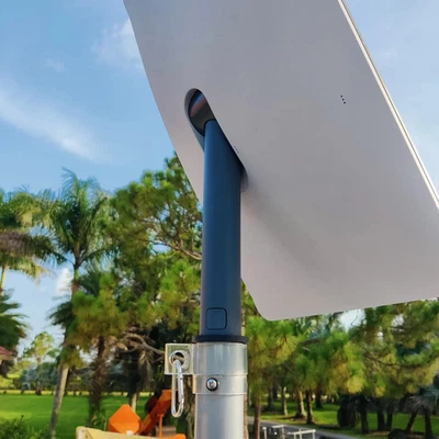 Adaptador de antena parabólica Starlink puerto carga bandera poste 40 mm ID - fibra de carbono Foto 1 de 4
