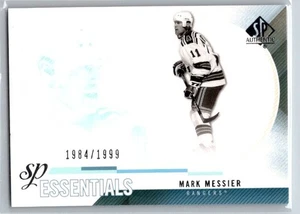 2010-11 UD SP Authentic SP Essentials /1999 Mark Messier #205 New York Rangers - Picture 1 of 2