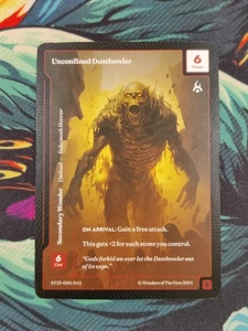 Unconfined Dusthowler - Wonders of the First - ST25-006 - Bild 1 von 3