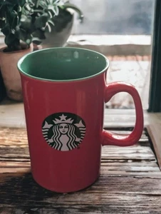 Starbucks groß rot grün Weihnachten Kaffee Tee Becher Tasse Holiday 11 oz - Bild 1 von 5