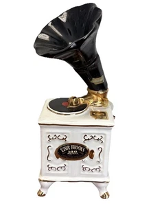 Ezra Brooks Kentucky Bourbon Whiskey Victrola 1970 Vintage Decanter Empty - Picture 1 of 6