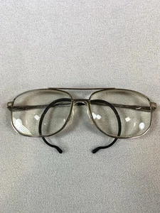 Luxottica Carlos Natural FRAMES ONLY Made In Italy 160 PREOWNED - Picture 1 of 7