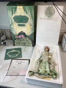 1998 VICTORIAN TEA PORCELAIN COL MINT MEMORIES BARBIE - 20983 - ORIGINAL BOX - Picture 1 of 24