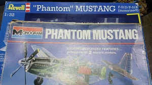 Monogram & Revell 1/32 Phantom P-51D Mustang 2 kits read description - Picture 1 of 8
