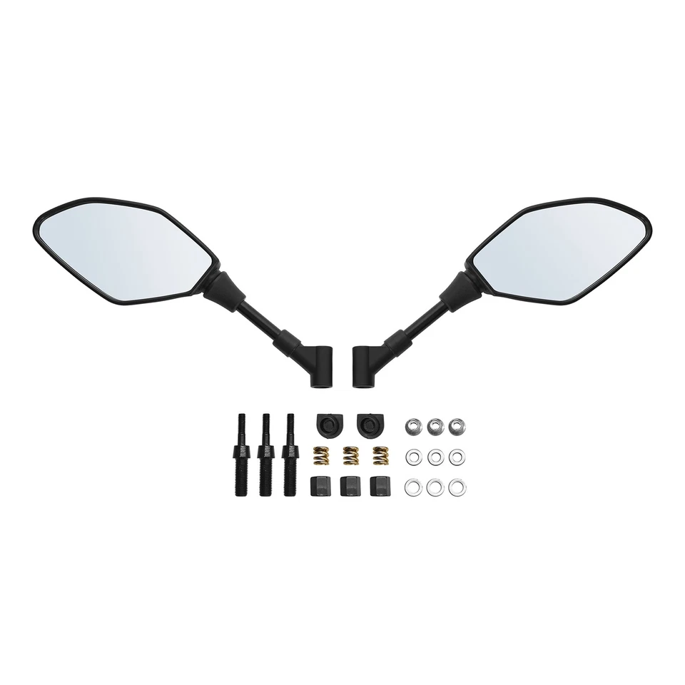 Espejos retrovisores laterales universales para motocicleta de 10 mm aptos para Aprilia SXV550 SXV450 Foto 1 de 4