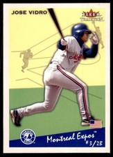 2002 Fleer Tradition Jose Vidro Baseball Cards #424