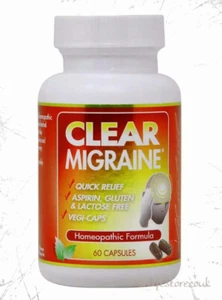 Clear Products Clear Migraine™ Supplement - 60 VegCaps | Original | UK LAGER - Bild 1 von 1