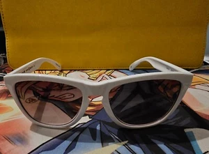 Lucky Brand White Plastic Sunglass Brown Lens La Jolla - Picture 1 of 3