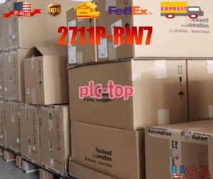 2711P-RW7 Allen Bradley New In Box 2711P RW7 1 Pcs 2711PRW7 Free Shipping US - Zdjęcie 1 z 3