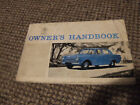Ford Cortina mk1 owners handbook