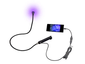 Videoscopio boroscopio USB Vividia UV-100S semirrígido vista lateral UV/LED blancos - Imagen 1 de 11